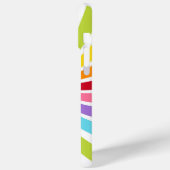 Kleurrijke Regenboog Swirl Modern Fun Bright Girly Case-Mate iPhone Case (Achterkant / Links)