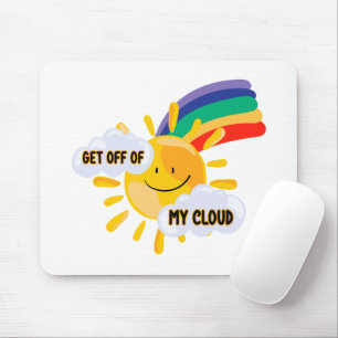 Kleurrijke regenboog uit mijn wolk muismat