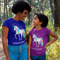 Kleurrijke regenboog Unicorn en sterren