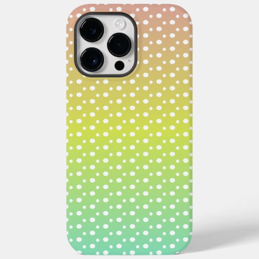 Kleurrijke regenbooggradiënt Case-Mate iPhone case (Achterkant)