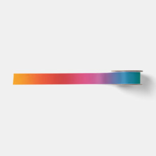 Kleurrijke regenbooggradiënt lint