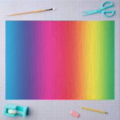 Kleurrijke regenbooggradiënt tissuepapier (Craft)