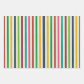 Kleurrijke regenboogpin Stripe Simple stripe Inpakpapier Vel (Voorkant)