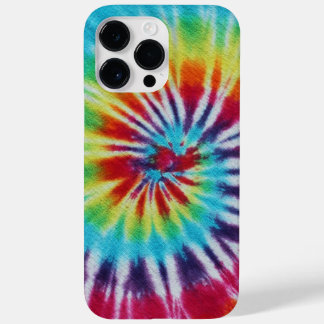 Kleurrijke regenboogspiraal Tie Dye Case-Mate iPhone 14 Pro Max Hoesje