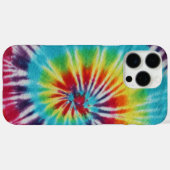 Kleurrijke regenboogspiraal Tie Dye Case-Mate iPhone Case (Achterkant (horizontaal))