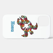 Kleurrijke regenboogstam Hawaiian Zee Turtle Case-Mate iPhone Case (Achterkant (horizontaal))
