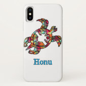 Kleurrijke regenboogstam Hawaiian Zee Turtle Case-Mate iPhone Case (Achterkant)