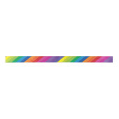 Kleurrijke regenboogstrips lint (Voorkant)