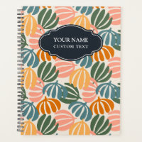 KLEURRIJKE RETRO BLADEREN GROOVY BOTANICAL