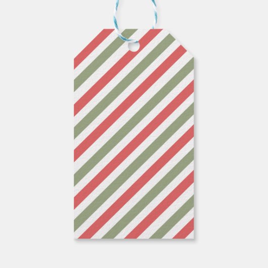 Kleurrijke Retro Groovy Holly Jolly Vibes Vakantie Cadeaulabel (Achterkant)