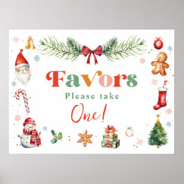 Kleurrijke Retro Oh What Fun Favors Verjaardag Poster