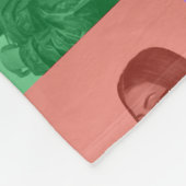 Kleurrijke Retro Pop Art Modern Custom Photo Grid Fleece Deken (Hoek)