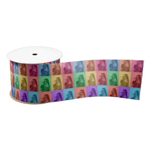 Kleurrijke Retro Pop Art Modern Custom Photo Grid Lint