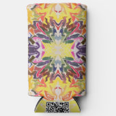 Kleurrijke retro psychedelische caleidoscoop Abstr (Voorkant)