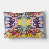 Kleurrijke Retro Psychedelische Kaleidoscoop Abstr Etui (Achterkant)