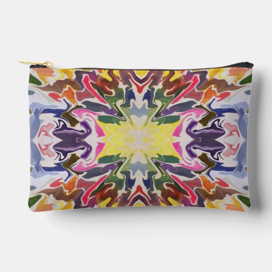 Kleurrijke Retro Psychedelische Kaleidoscoop Abstr Etui (Voorkant)