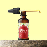 Kleurrijke Retro Stippen Cosmetische Druppelfleset