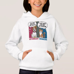 Kleurrijke Retro Veterinair cadeau T-Shirt
