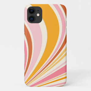 Kleurrijke retro vibes iPhone 11 hoesje