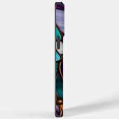 Kleurrijke River Rock Pebbles-Glas in lood look Case-Mate iPhone Case (Achterkant / Rechts)