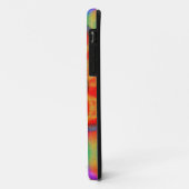 Kleurrijke robot schedel schilderen Case-Mate iPhone case (Achterkant/links)