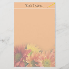 Kleurrijke rode, gele en oranje melkbloemen.