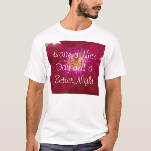 Kleurrijke rode rozenblaadjes kleur ontwerp t-shirt
