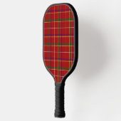 Kleurrijke Rode Tartan Plaid Pickleball Paddle (Links)