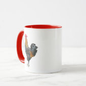 Kleurrijke Rooster Mok (Voorkant links)