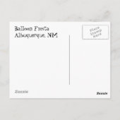 Kleurrijke Roostesr Briefkaart (Achterkant)