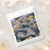 Kleurrijke rotsen bedankzakje (Geknipt)