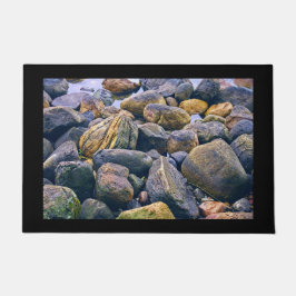 Kleurrijke rotsen deurmat