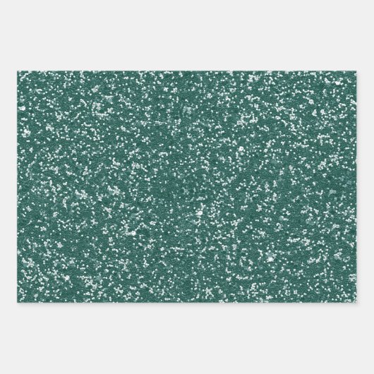 Kleurrijke Roze Blauw Groen Vakantie Sparkles Inpakpapier Vel (Voorkant 2)