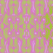 Kleurrijke Roze Gelukkige Verjaardag Fotokaart Cus Kaart