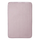 Kleurrijke roze gestreepte badkamer badmat (Voorkant Verticaal)
