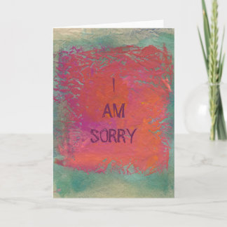 Kleurrijke roze oranje kunst schilderij aanpassen kaart