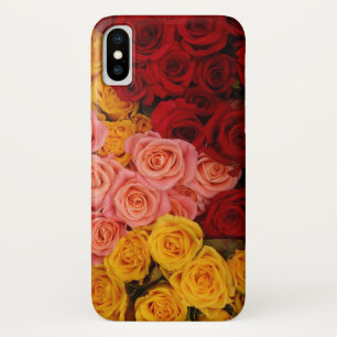 Kleurrijke Rozen iPhone X Hoesje