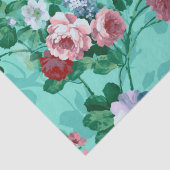 Kleurrijke Rozen en bloemen Tissuepapier (Detail)