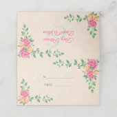 Kleurrijke Rozen Wreater (Buitenkant ongevouwen)