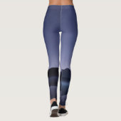 Kleurrijke ruimte leggings (Achterkant)