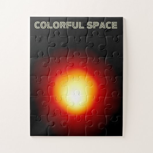 Kleurrijke Ruimte – Levendige Galaxy Art Series Legpuzzel (Verticaal)