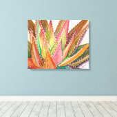 Kleurrijke sappige waterverf van Debra Lee Baldwin Canvas Afdruk (Insitu (Houten vloer))