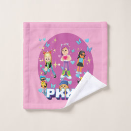 Kleurrijke Schattigee Gamer Sticker voor Kinderen, Bad Handdoek