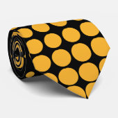 Kleurrijke Schattigee Stippen Pattern Stropdas (Opgerold)