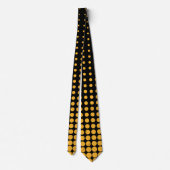 Kleurrijke Schattigee Stippen Pattern Stropdas (Achterkant)