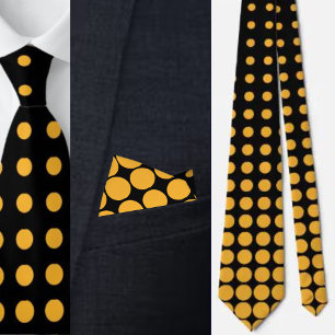 Kleurrijke Schattigee Stippen Pattern Stropdas