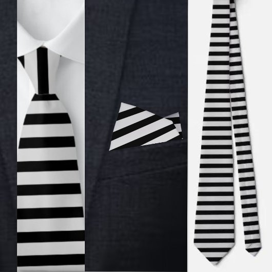 Kleurrijke Schattigee strepen Pattern Necktie Stropdas