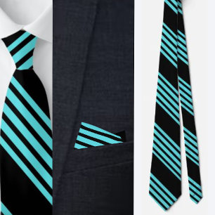 Kleurrijke Schattigee Stripes Pattern Stropdas