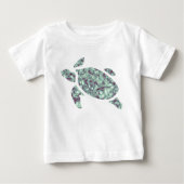 Kleurrijke schildpad peuter T-shirt (Voorkant)