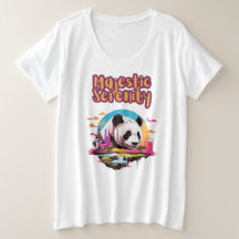 Kleurrijke sereniteit: Panda in een weelderige hab